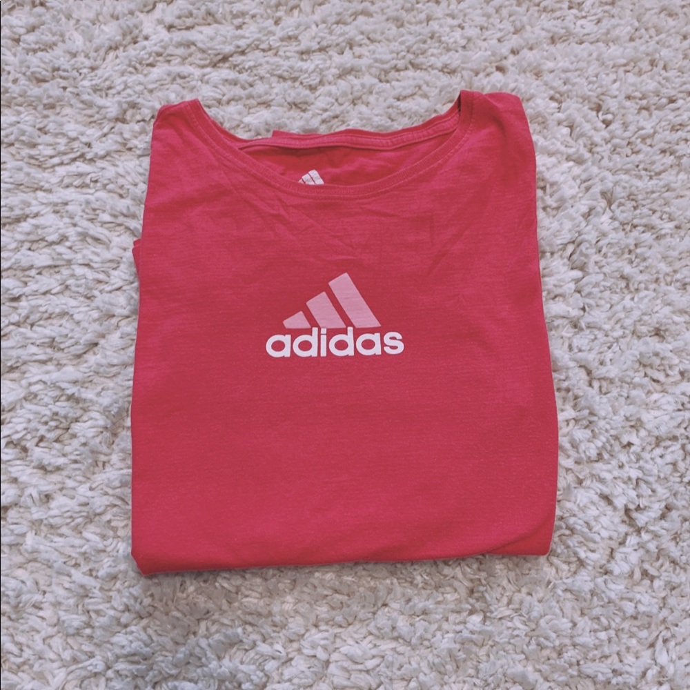 Pink Adidas Longsleeve Top